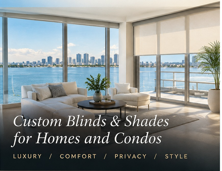 Luxury window treatment interior